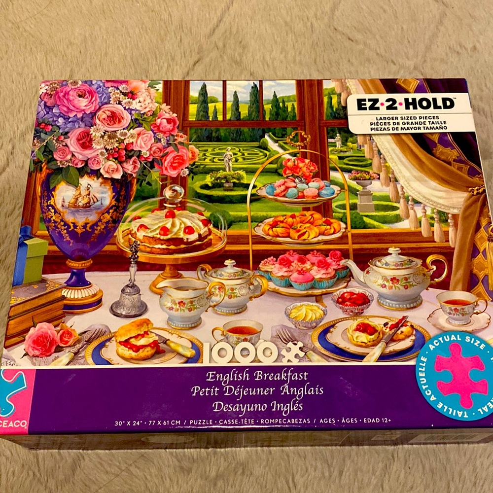 Puzzle 1000 pieces